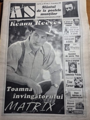 ziarul formula as 8 -15 noiembrie 1999 - luminita velicu ,gheorghe zamfir foto