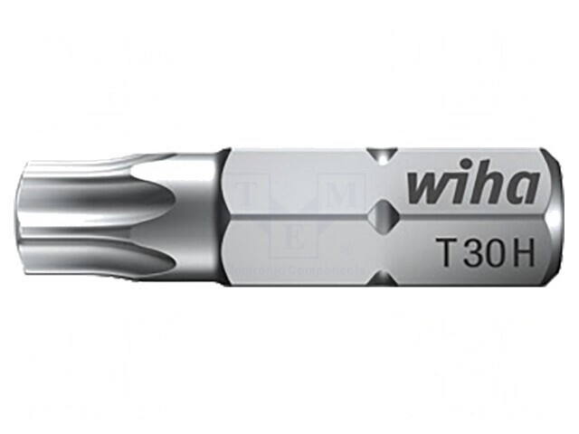 Capăt de șurubelniță Torx T30H 25mm