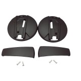 Kit capace mecanism viziera casca Caberg model Ghost &ndash; Ghost X &ndash; culoare: negru mat