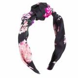 Cordeluta cu nod pentru par, Pufo Floral