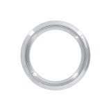 Inel pentru penis STEEL POWER TOOLS Cockring RVS, din oțel inoxidabil, grosime 8 mm, diametru 40 mm, argintiu