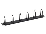 19&#039; cable management panel, big click-in