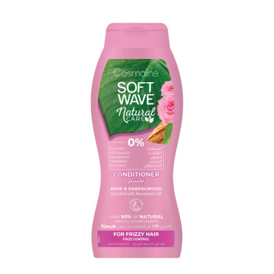 Balsam pentru par cret, Cosmaline, Soft Wave Natural Care, 400 ml foto