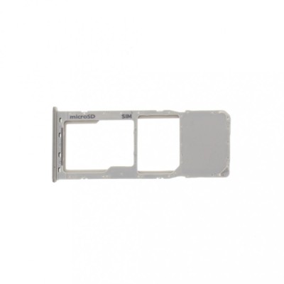 Suport SiM Samsung Galaxy A7 (2018) A750, Single SiM, Silver foto