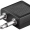 Adaptor Jack de casti 3.5 mm pentru avion Goobay
