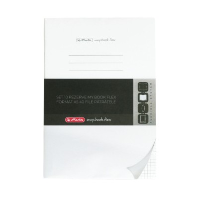 REZERVA MY.BOOK FLEX A5 40 FILE PATRATELE SET10 foto