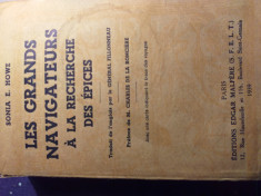 Marii navigatori 1939, harta. Rara. foto