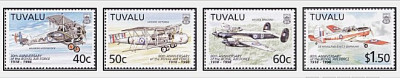 Tuvalu 1998 - Aviatie, avioane, serie neuzata foto