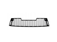 Grila bara protectie, spoiler Seat Leon (1p1), 06.2005-08.2009, model: Cupra, FR, montare fata, cromat/negru, OE foto