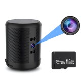 Boxa Bluetooth Mini Camera Spion WiFi Profesionala 1080P Full HD 64GB, Detectie Miscare, Viziune Nocturna, Inregistrare Continua, Conectare Telefon, M