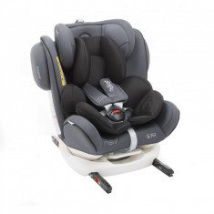 Scaun auto BABYAUTO MORE WERDU PLUS Dual Isofix 0-36 kg Gri Negru