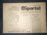 ZIARUL SPORTUL 30 APRILIE 1983 ETAPA