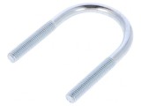 Bridă tip &quot;U&quot; oțel zinc 41mm x 43mm