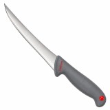 Cumpara ieftin Cutit de macelarie gri, lama curbata 16 cm, lungime totala 29 cm