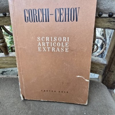 Scrisori Articole Extrase - Gorchi - Cehov foto