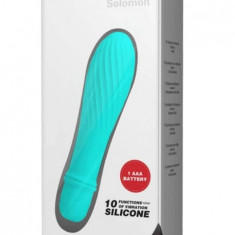 Mini Vibrator Pretty Love Solomon turquoise, 10 Vibratii