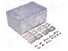 Carcasa aluminiu, 80mmx120mmx55mm, IP65, COMBIPLAST - CP-FA2-N