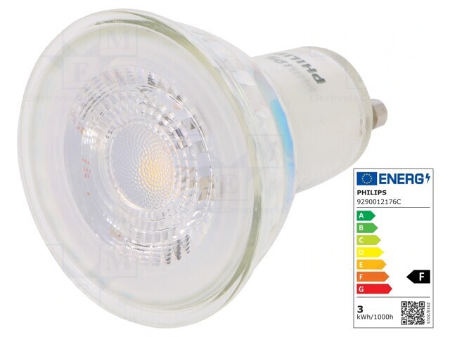 Lampă LED GU10 2.7W 3000K 225lm