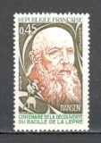 Franta.1973 100 ani descoperirea bacilului leprei SF.748