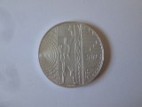 Italia 5 Euro 2003 UNC comemor.:Munca &icirc;n Europa argint 925,diam.=32 mm,gr.=18 gr