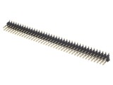 Conector pini tată 2x40 SMT, aurit