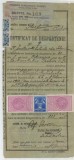 Romania, Primaria municipiului, Oficiul Starii civile, Certificat de despartenie, Ploiesti, 1935