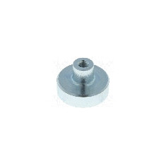 Magnet neodim, 6mm, 20mm, M4, ELESA+GANTER - GN 50.2-ND-20-M4