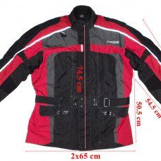 Geaca moto Insize full protectii barbati marimea XXL