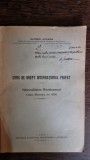 Curs de drept international privat , Alfred Juvara , 1932, cu dedicatia si semnatura autorului