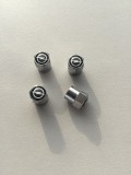 Capacele Ventil Metal Opel Nichel, Set 4 Bucati, Ornamente Auto