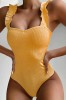 U638-991 Body tip tricou cu cu aspect raiat, M