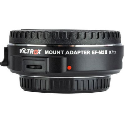 Adaptor AutoFocus Viltrox EF-M2 Pro Reducer Speed Booster Adapter To M43 foto