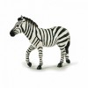 Figurina Zebra Papo, plastic, multicolor, 3+ ani, 12x4x11cm, animale salbatice,  abilitati dezvoltate: imaginatie, creativitate
