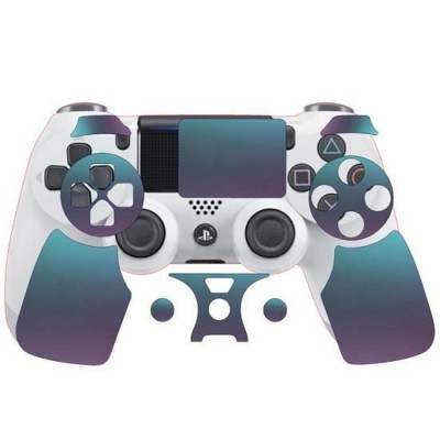 Folie Skin Compatibila cu Controller Sony Playstation 4 - ApcGsm Wraps Chameleon Lavander Blue foto