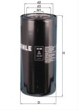 Filtru ulei MAHLE OC484