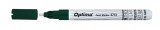 Marker Cu Vopsea Optima Paint 3713, Varf Rotund 2.0mm, Grosime Scriere 1-2mm - Verde