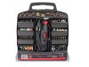 Mini Polizor Vertical Red Technic 350W, 300 Accesorii, Rotatii 8000-30000 RPM, Set Slefuire, Gaurire, Gravare, Cutie Depozitare