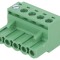 Regletă Conexiuni Deconectabilă 5mm 5 Piste Mufă Dreaptă