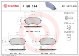 BREMBO P 50 144 PRIME LINE set placute frana,frana disc