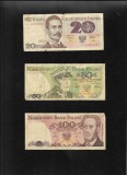 Set Polonia 20 + 50 + 100 zloti zlotych circulate