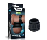 Set 2 Inele de Penis Pinnacle Pro Twin Grip, Silicon, Negru