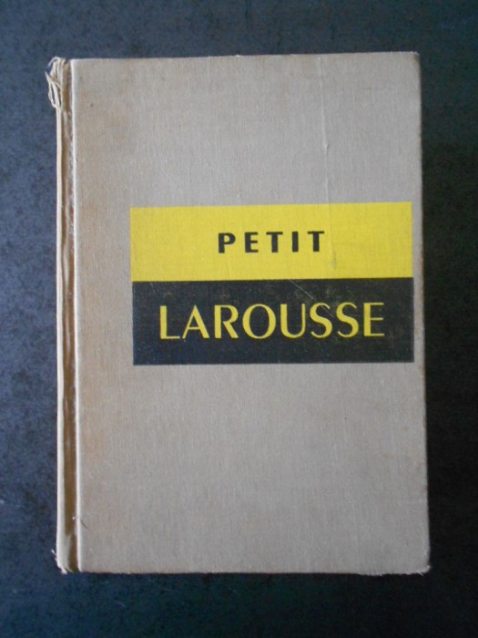 PETIT LAROUSSE (1967, editie cartonata)