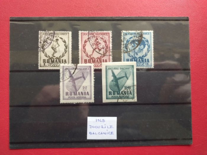 1948 - JOCURILE BALCANICE