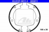 Set saboti frana, frana de mana OPEL ANTARA (2006 - 2016) ATE 03.0137-3011.2