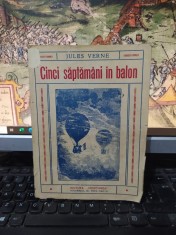 Jules Verne, Cinci săptăm&acirc;ni &icirc;n balon, editura Cugetarea, București c. 1940, 152