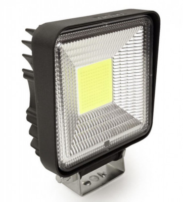 Proiector mini cu led cob 12v-24v, 36w, lumina alba 6500k foto