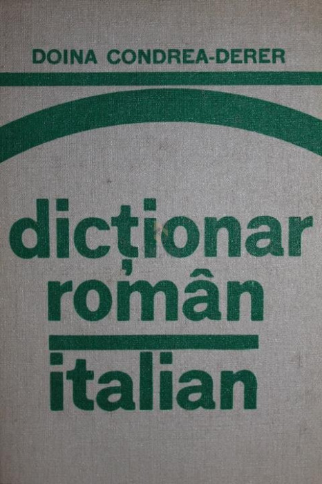DICTIONAR ROMAN-ITALIAN