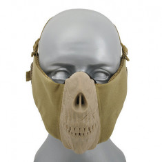 Masca Half Face Skull protectie urechi CS TAN