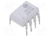 Optocuplor THT, Tensiune izolatie 5kV, 2 canale, DIP8, Seria HCPL2530M, ONSEMI - HCPL2530M