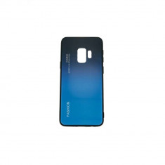 Husa Samsung Galaxy S9 Hybrid Back Degrade, Albastru foto